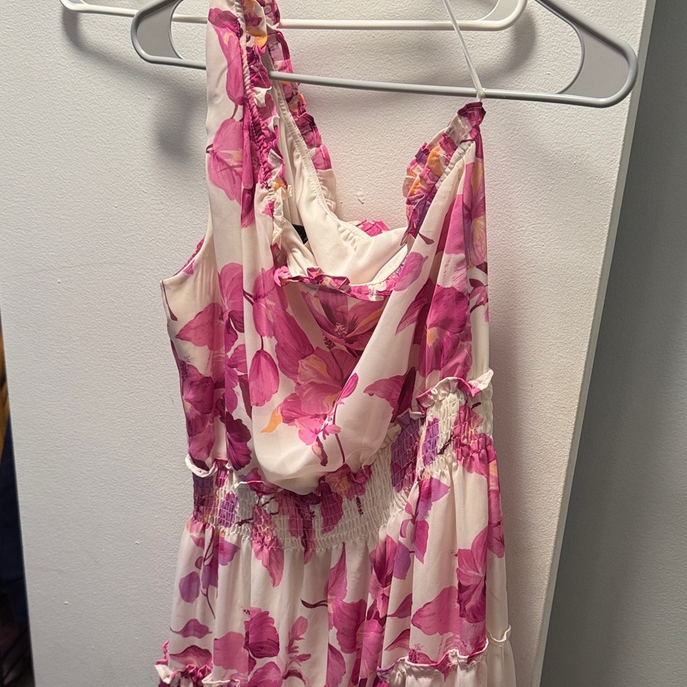 Taylor Pink Floral Dress